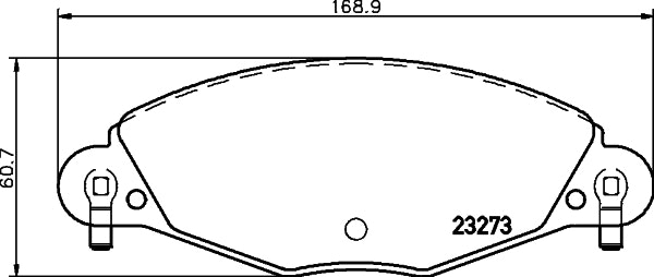 NF PARTS Комплект тормозных колодок, дисковый тормоз NF0019421